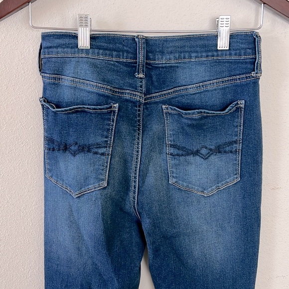 Mudd High Rise Jeggings Flex Stretch Denim Jeans Size 7 Skinny Distressed - Picture 4 of 12